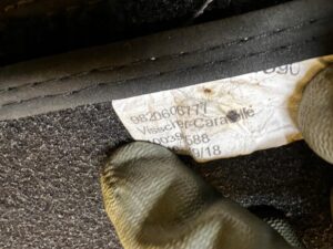 KPL DYWANIKI WYCIERACZKI WELUROWE ORYGINALNE CITROEN DS7 CROSSBACK X74 EU