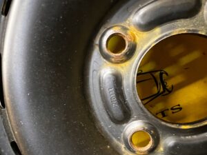 KOŁO ZAPASOWE DOJAZDOWE FELGA OPONA FORD FIESTA MK5 MK6 175/65 R14