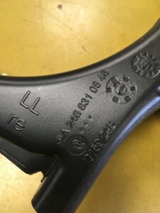 TUNEL KANAŁ POWIETRZA MERCEDES W246 INFINITI Q30