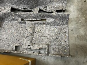 WYKŁADZINA FILC WYGŁUSZENIE PODŁOGI SKODA SCALA