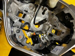 KIEROWNICA SKÓRA MULTIFUNKCJA MANETKI RENAULT ESPACE VI