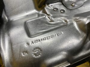 OSŁONA TERMICZNA BLACHA MERCEDES CLS W257