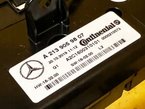 PANEL PRZEŁĄCZNIKI KLIMATYZACJI MERCEDES E KLASA W213