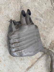 WYDECH TŁUMIK MERCEDES E W213 CLS W257 350 CDI 400D