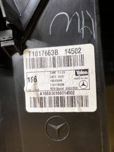 KOMPLETNA NAGRZEWNICA DMUCHAWA KLIMATYZACJI TYŁ TYLNA MERCEDES GLS X166