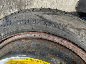 KOŁO ZAPASOWE DOJAZDOWE FELGA CHRYSLER SEBRING II PT CRUISER 125/70 R15