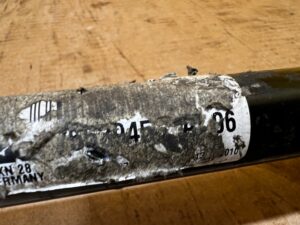 PÓŁOŚ PRZÓD PRZEDNIA LEWY LEWA BMW X5 E70 X6 E71