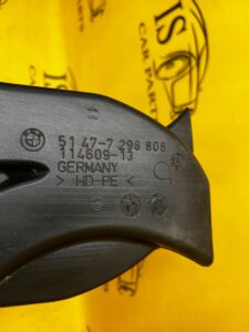 KANAŁ POWIETRZA NAWIEWU PRAWY TYŁ BMW 1 F40 F48