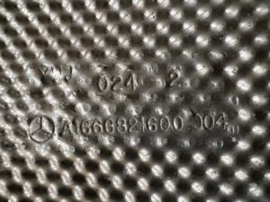 BLACHA OSŁONA TERMICZNA MERCEDES GLS X166