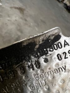 BLACHA OSŁONA TERMICZNA SILNIKA ZAWIESZENIA PRZÓD PRAWA PORSCHE MACAN 95B