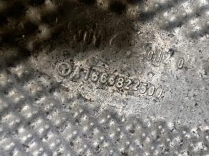 BLACHA OSŁONA TERMICZNA MERCEDES GLS X166