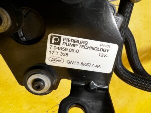 KOMPLET DODATKOWA POMPA PRZEWÓD RURA WĄŻ WODY FORD FIESTA MK8 1.0 ECOBOOST