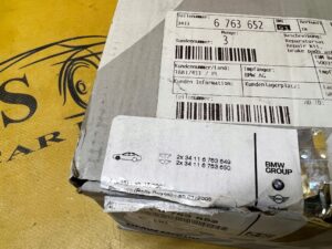 KPL TARCZE KLOCKI HAMULCOWE PRZÓD BMW 7 E65 745d 760i ALPINA B7 NOWE OEM