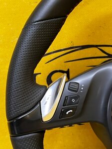 KIEROWNICA SKÓRA MULTIFUNKCJA ZMIANA BIEGÓW PORSCHE CAYENNE II 7P5 GTS