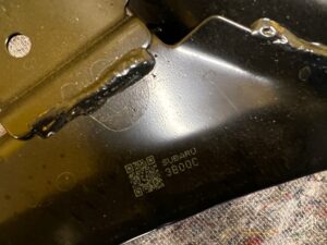 WÓZEK BELKA SANKI KOŁYSKA TYŁ SUBARU FORESTER VI SL 25-