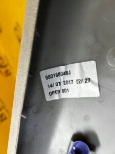 POSZYCIE OSŁONA OBUDOWA SŁUPKA PRZÓD A PRAWY CITROEN C4 GRAND PICASSO II EU