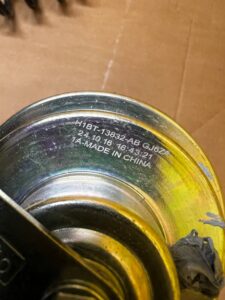 KLAKSON SYRENA ALARMU SYGNAŁ DŹWIĘKOWY FORD FIESTA MK8