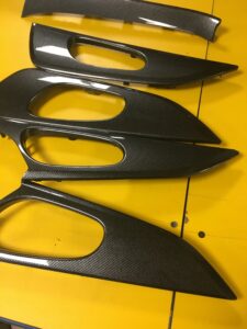 DEKORY LISTWY CARBON BOCZKÓW NISSAN X-TRAIL T32