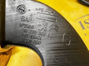 KANAŁ TUNEL POWIETRZA LEWY PEUGEOT 308 II T9 EU