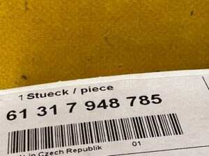 PRZEŁĄCZNIK PANEL STEROWANIA SZYB PRZÓD LEWY BMW 1 F40 3 G20 G21 NOWY OEM