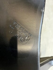 WLOT DOLOT KANAŁ POWIETRZA ŚRODKOWY LEWY PORSCHE PANAMERA 970 I LIFT