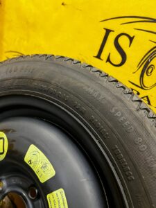 KOŁO ZAPASOWE DOJAZDOWE FELGA OPONA PEUGEOT 207 125/80 R15