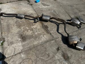 RURA WYDECHOWA WYDECH TŁUMIK KOŃCÓWKI PORSCHE MACAN 95B 2.0 TFSI AWD 4WD