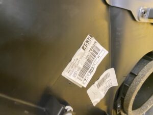 TAPICERKA BOCZEK DRZWI DACIA DUSTER II LEWY TYŁ