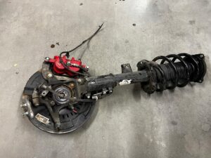 NOWA NOGA ZWROTNICA AMORTYZATOR MCPHERSON PRZÓD PRAWY KIA SORENTO III CRDI