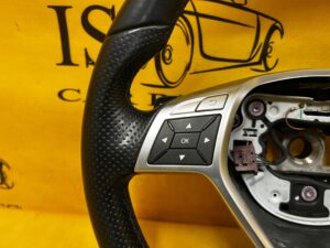 KIEROWNICA SKÓRA MULTIFUNKCJA MANETKI ŁOPATKI MERCEDES CLS W218