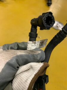 POMPA CIŚNIENIA PALIWA PRZEWODY VW SKODA 1.5 TSI