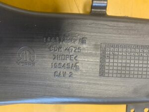 KANAŁ POWIETRZA TUNELU ŚRODKOWEGO JEEP WRANGLER JL