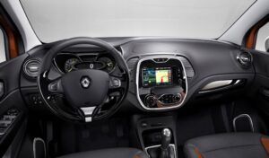 DESKA KONSOLA AIRBAG PODUSZKI PASY RENAULT CAPTUR I 2015 PRZEDLIFT