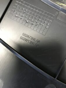 OSŁONA DESKI LICZNIKA RAMKA NISSAN LEAF I ZE0