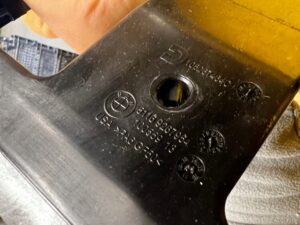 SCHOWEK TUNELU ŚRODKOWEGO TYŁ BMW X5 F15 X6 F16