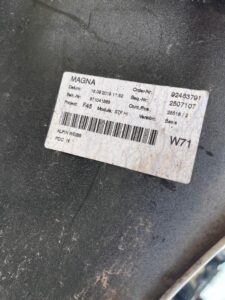 ZDERZAK TYŁ TYLNY BMW 2 F45 LIFT LCI 2019R ALPIN WEISS 4 X PDC