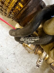 ŁĄCZNIK ELASTYCZNY WYDECH WTRYSK ADBLUE AUDI A8 D5