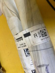 KURTYNA AIRBAG PRAWA RENAULT GRAND SCENIC IV