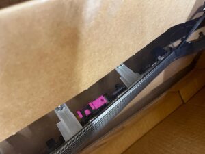 LISTWA DEKOR KONSOLI DESKI ALU TETRAGON BMW 2 G42 3 G20 4 G26 G82 NOWA OEM