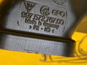 KANAŁ TUNEL DOLOT POWIETRZA PORSCHE 911 997