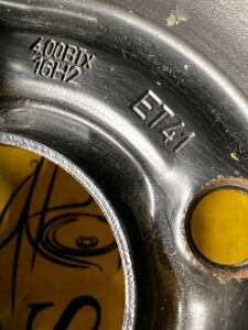 KOŁO ZAPASOWE DOJAZDOWE FELGA OPONA OPEL ASTRA H 115/70 R16