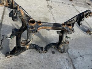 WÓZEK SANKI TYŁ PORSCHE CAYENNE 7P5 LIFT 4.2D