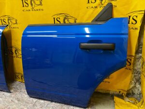 KOMPLET DRZWI LEWY PRZÓD TYŁ FORD BRONCO 21- VELOCITY BLUE PEARL METALIC