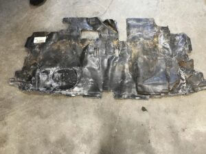 WYKŁADZINA DYWAN WNĘTRZA PODŁOGI TYŁ PEUGEOT 508 I KOMBI SW