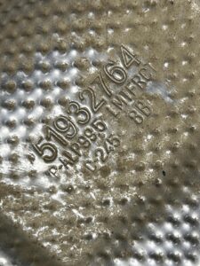 OSŁONA TERMICZNA FIAT 500 ABARTH 51932764