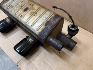 WYDECH TŁUMIK KOŃCOWY PORSCHE 991 911 GTS LIFT