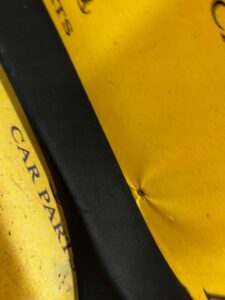 OSŁONA POSZYCIE SŁUPKA A LEWA CZARNA BMW 5 G30