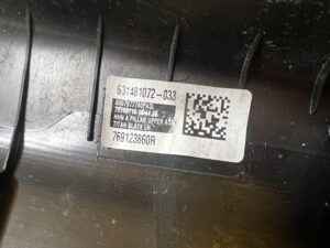 POSZYCIE OSŁONA OBUDOWA SŁUPKA PRZÓD A LEWY RENAULT ESPACE VI AUSTRAL