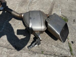 RURA WYDECHOWA WYDECH TŁUMIK KOŃCÓWKI PORSCHE MACAN 95B 2.0 TFSI AWD 4WD