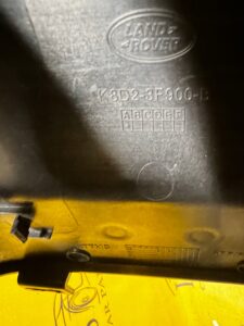 OBUDOWA OSŁONA KOLUMNY KIEROWNICZEJ RANGE ROVER EVOQUE II L551